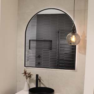 Led Mirrors: CODE SOLACE ARCH 850 FRAMED LED MIRROR RANGE