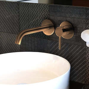VODA STORM WALL MOUNTED BASIN MIXER - 5 COLOURS