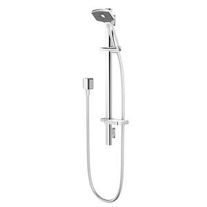 METHVEN WAIPORI SATINJET SHOWER SLIDE CHROME / GREY