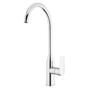 VODA OLYMPIA GOOSENECK SINK MIXER - 4 COLOURS