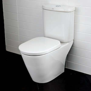 American Standard: AMERICAN STANDARD SKEW PAN TONIC ROUND TOILET SUITE