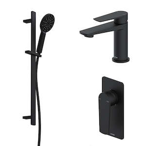 CODE PURE CONTEMPORARY TAPWARE PACKAGE BLACK