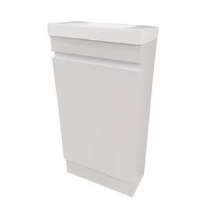 Slimline Vanities: CODE NEO WC 550 FLOORSTANDING VANITIES INCLUDING BASIN - 2 COLOURS