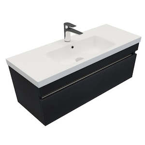 NEWTECH BROOKFIELD SLIM WALL HUNG VANITY 1200 - 3 COLOURS