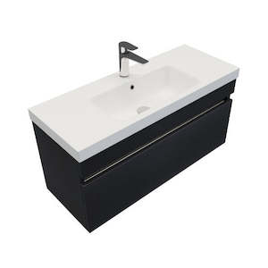 NEWTECH BROOKFIELD SLIM WALL HUNG VANITY 900 - 3 COLOURS