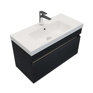 NEWTECH BROOKFIELD SLIM WALL HUNG VANITY 750 - 3 COLOURS