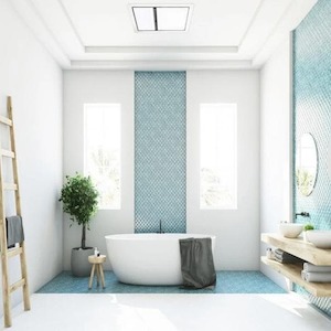 TASTIC LUMINATE 3 IN 1 BATHROOM HEATER, EXHAUST FAN & LIGHT - 2 COLOURS