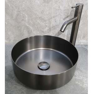 WATERWARE VEROTTI ROUND STAINLESS STEEL BASINS 360 X 120HMM - 4 COLOURS