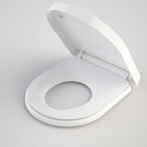 Toilet Seats: CAROMA FAMILY D SHAPE TOILET SEAT
