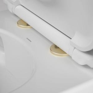 URBANE II TOILET SEAT HINGE COVERS