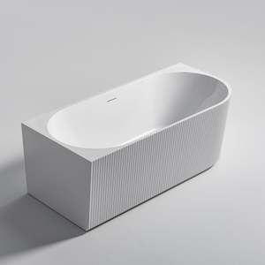 Matte White: CODE PIPER 1670 CORNER BATH