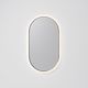 Code Solace Oval Brushed Brass Framed Led Mirror - 2 Sizes