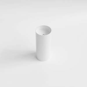 Matte White: CODE HALO VILLASTONE FREESTANDING ROUND BASIN