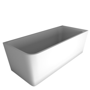 WATERWARE VICTORIA BTW CORNER BATH LH OR RH 1700MM WHITE GLOSS
