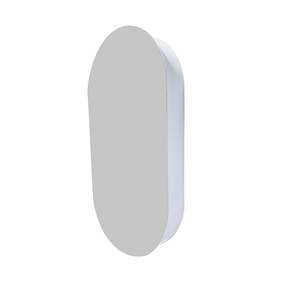 CODE NEO OVAL ROUND MIRROR CABINET 500 X 950MM - 2 COLOURS