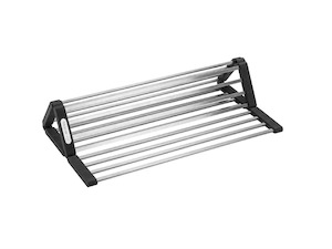 Sink Folding Hot Mat: MERCER AURORA PVD FOLDING HOT MAT GUNMETAL