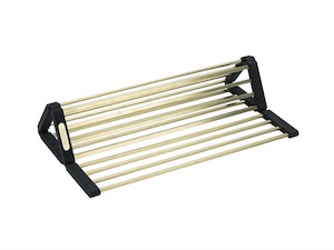 MERCER AURORA PVD FOLDING HOT MAT BRASS