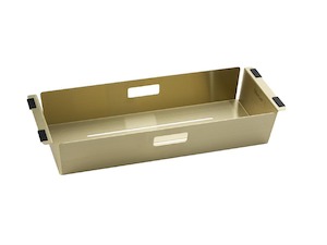 MERCER AURORA PVD COLANDER - BRASS