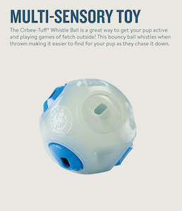 Enrichment: Orbee-Tuff Whistle Ball