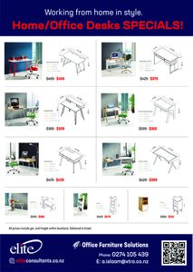 Products: Working From Home in Style Desks