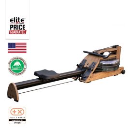 Products: A1S4 Walnut Home Rowing Machine - Walnut Elite Fitness NZ