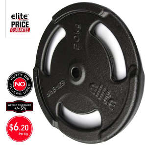 Products: Ezi-Grip Standard Weight Plate Elite Fitness NZ