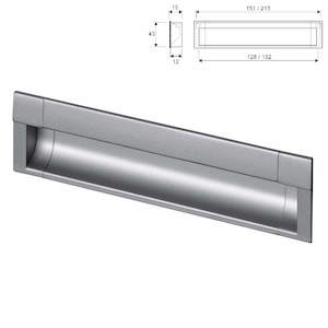 Inset Handles: Flush Inset Handle