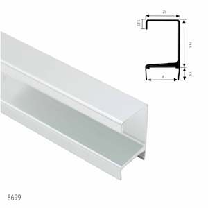 Extrusion Profiles: Cosima Clip On G Profile