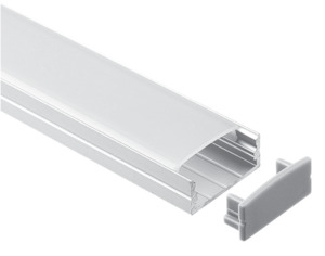 Led Lighting Extrusions: EOS LED Surface Extrusion 9.5mm