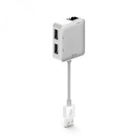 iLuv 2 x USB 2.0 1 x RJ-45 Female Ethernet External Hub for Mac