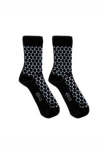 Football Pattern Kids Merino Socks