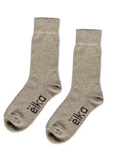 Possum Merino Socks in Natural