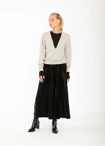 Winter 2025 Injection: Amber Knit Top