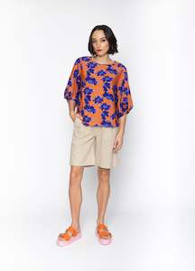 Blacklist: Clio top - Wildflower