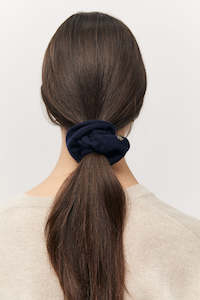 Scrunchies: Cashmere Scrunchie - Navy