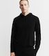 Unisex Cashmere Hoodie - Black