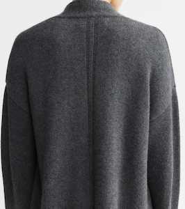 Products: Luxe Cashmere Cardigan - Graphite