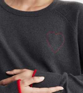 Cashmere Holiday Sweater - Steel