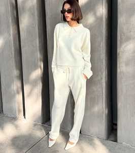 Cashmere Trouser - Cream