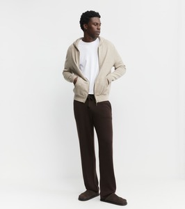 Cashmere Zip Hoodie - Birch