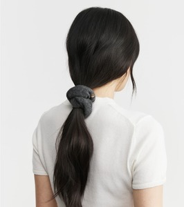 Scrunchies: Cashmere Scrunchie - Graphite