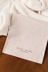 Cashmere Care: Recycled Cotton Care Bag