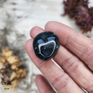 Blue Moon Collection • Elliott Pop Crystals, Tarot + Oracle and Spiritual Delights: Blue Apatite Polished Tumble