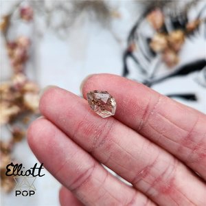 Golden Enhydros / Petroleum Quartz Rare UV Reactive