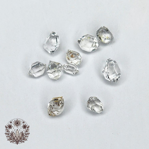 Reiki Level 1 Attuned Hermiker Diamond Double Terminated Quartz