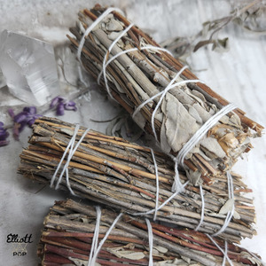 Mystical Misc. Supplies • Elliott Pop Crystals, Tarot + Oracle and Spiritual Delights: Lemurian Mt Shasta Sage Smudge Stick
