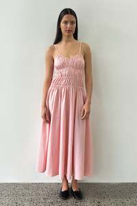 Dress: Bamba Dress in Red Stripe