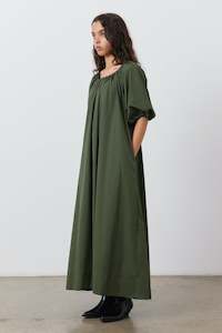 Signatures: Bloom SS Maxi Dress in Forest