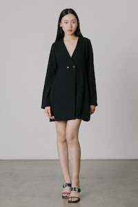 Sale - Ease Mini Dress in Black