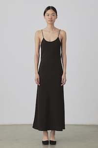 Permanent: Nineties Dress in Chocolate